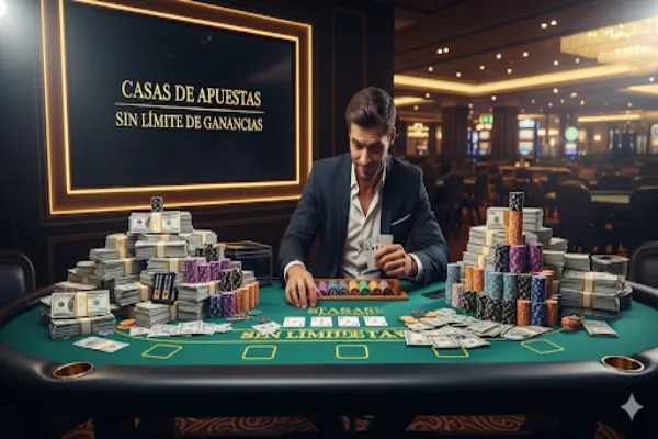 casas de apuestas sin límite de ganancias